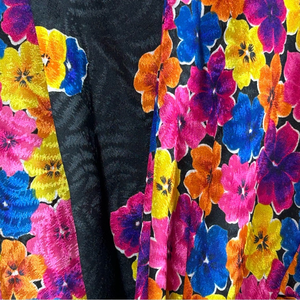 Dior Floral Multicolor Robe - Picture 2 of 7